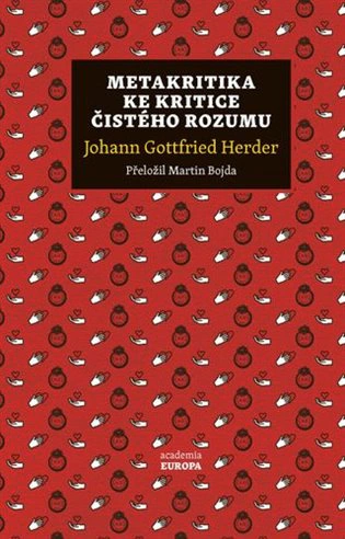 Metakritika ke Kritice čistého rozumu  Academia