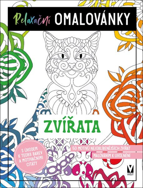 Relaxační omalovánky Zvířata Vašut