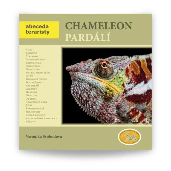 Chameleon pardálí - Abeceda teraristy Robimaus Chameleon pardálí - Abeceda teraristy Robimaus