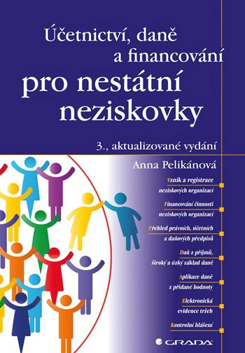 Účetnictví, daně a financování pro nestátní neziskovky, 3., aktualizované vydání Grada Účetnictví, daně a financování pro nestátní neziskovky, 3., aktualizované vydání Grada