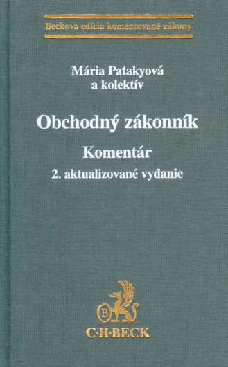 Obchodný zákonník - komentár C.H.Beck