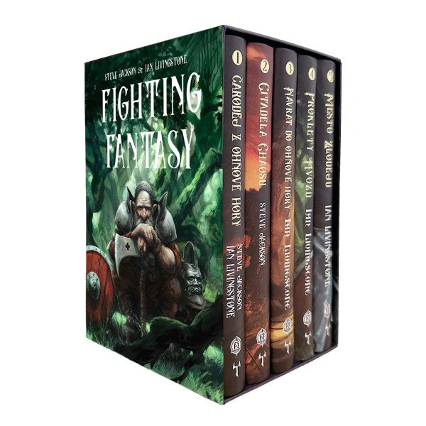 Fighting fantasy BOX 1-5 (gamebook) Mytago