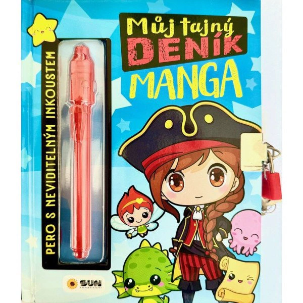 Můj tajný deník na klíček Manga SUN