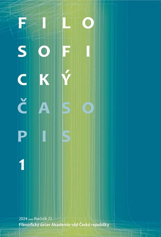 Filosofický časopis 1/2024 Filosofický ústav