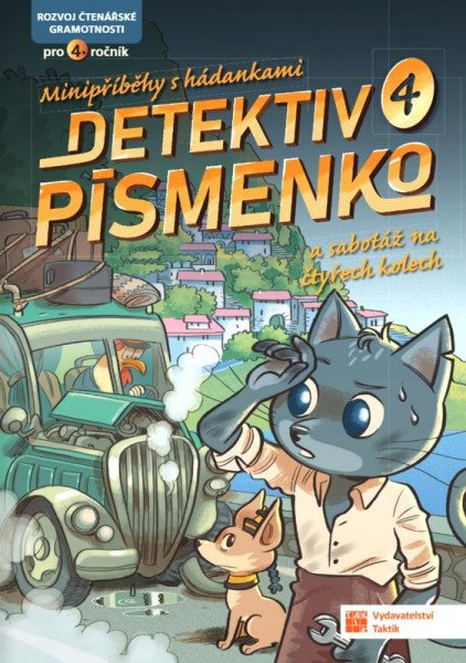 Detektiv Písmenko 4 a sabotáž na čtyřech kolech Taktik