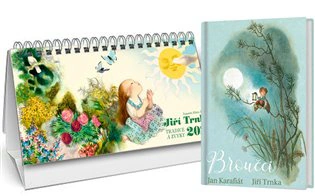 Trnkův stolní kalendář 2026 + Broučci (první ilustrace)  Studio trnka