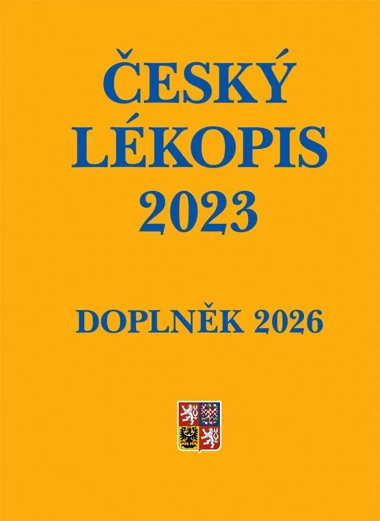Český lékopis 2023 – Doplněk 2026 Grada