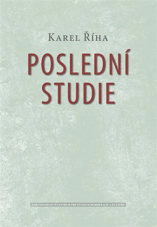Poslední studie  Centrum pro studium demokracie a kultury
