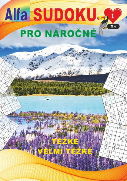 Sudoku pro náročné 1/2026 Alfasoft