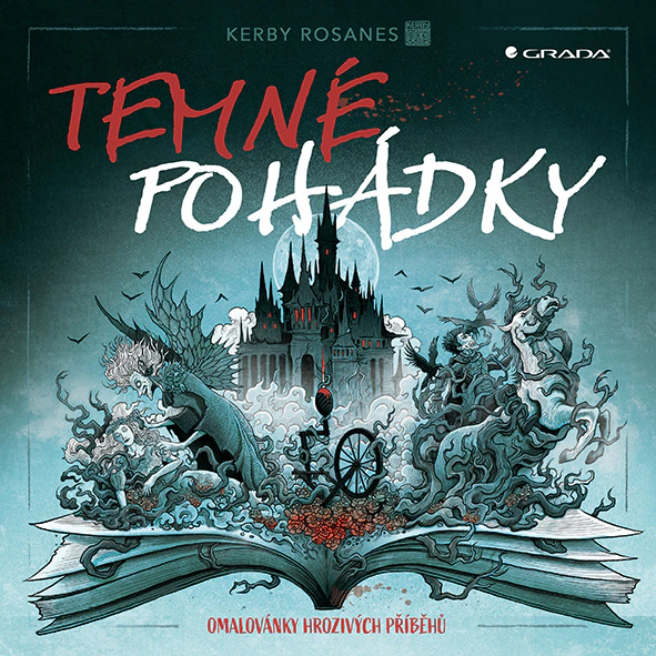 Temné pohádky. Omalovánky hrozivých příběhů Grada