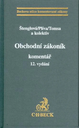Obchodní zákoník : komentář 12. vydání C.H.Beck