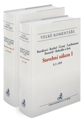 Stavební zákon. Komentář (2 svazky) C.H.Beck Stavební zákon. Komentář (2 svazky) C.H.Beck