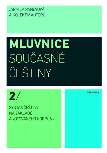 Mluvnice současné češtiny 2 Karolinum Mluvnice současné češtiny 2 Karolinum