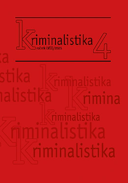 Časopis Kriminalistika - předplatné Tiskárna ministerstva vnitra Časopis Kriminalistika - předplatné Tiskárna ministerstva vnitra