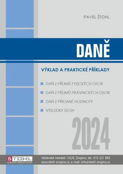 Daně 2026 - praktický průvodce daněmi Štohl - Vzdělávací středisko Znojmo