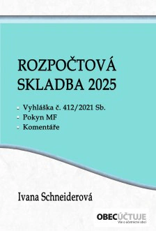 Rozpočtová skladba 2025 Acha obec účtuje