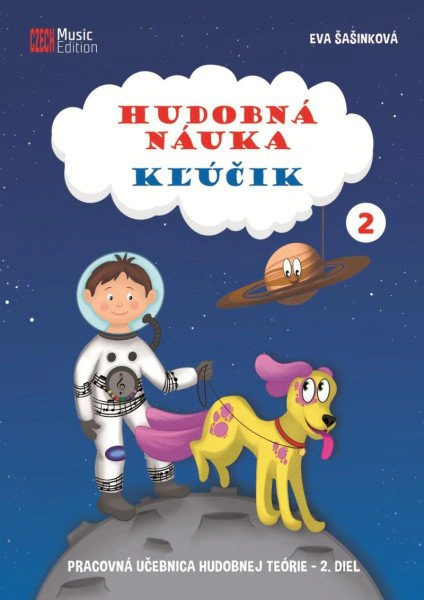 Hudobná náuka Kľúčik 2 – pracovná učebnica hudobnej teórie – 2. diel CZECH Music Edition Hudobná náuka Kľúčik 2 – pracovná učebnica hudobnej teórie – 2. diel CZECH Music Edition