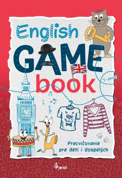 English GAME book červený (slovensky) Pierot