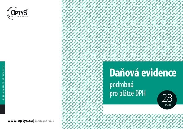 Daňová evidence podrobná pro plátce DPH OP 1023 OPTYS