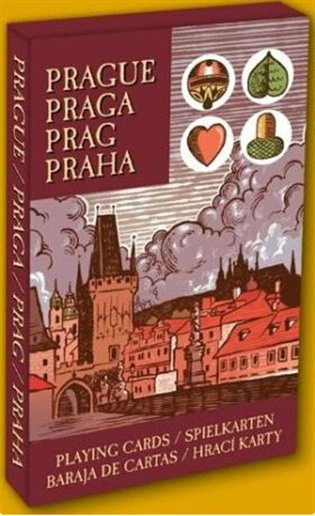 Hrací karty - Praha  Plot