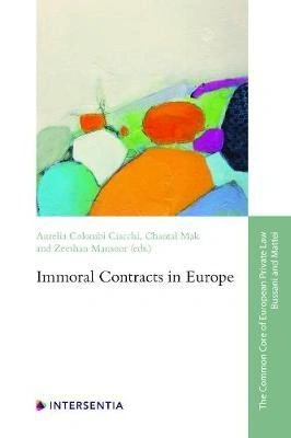 Immoral Contracts in Europe Intersentia Immoral Contracts in Europe Intersentia