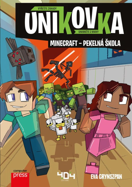 Únikovka: Minecraft – pekelná škola Computer Press Únikovka: Minecraft – pekelná škola Computer Press