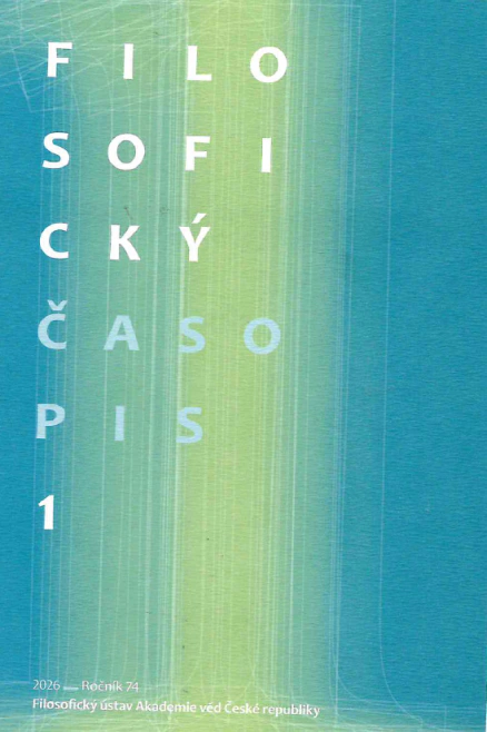 Filosofický časopis 1/2026 Filosofický ústav