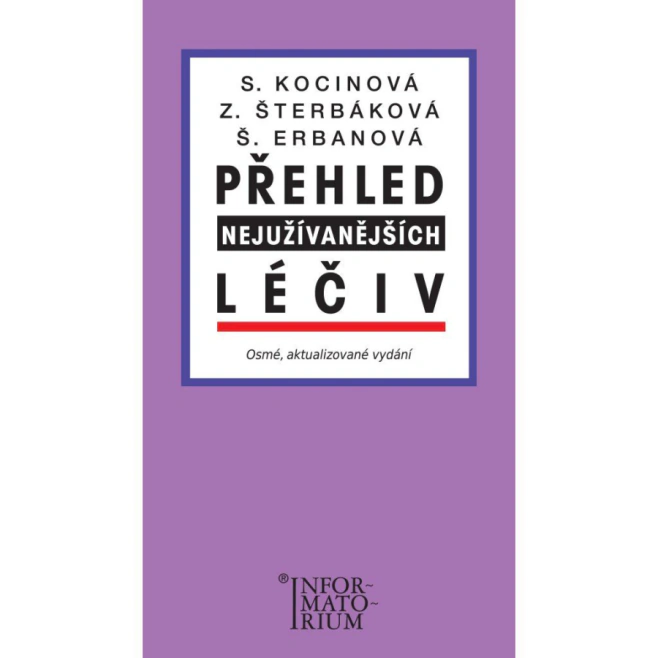 Přehled nejužívanějších léčiv Informatorium