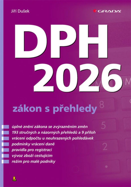 DPH 2026 zákon s přehledy Grada DPH 2026 zákon s přehledy Grada