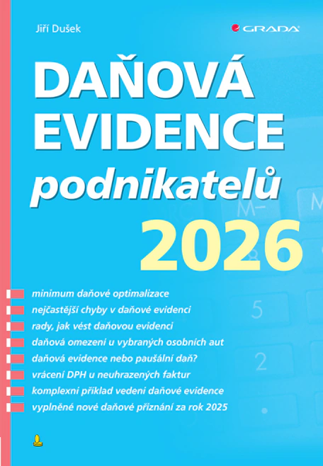 Daňová evidence podnikatelů 2026 Grada Daňová evidence podnikatelů 2026 Grada