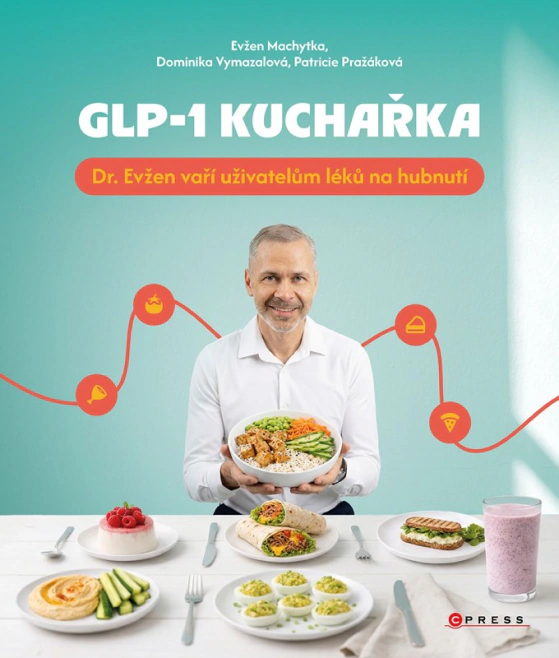GLP-1 kuchařka. Dr. Evžen vaří uživatelům léků na hubnutí Computer Press