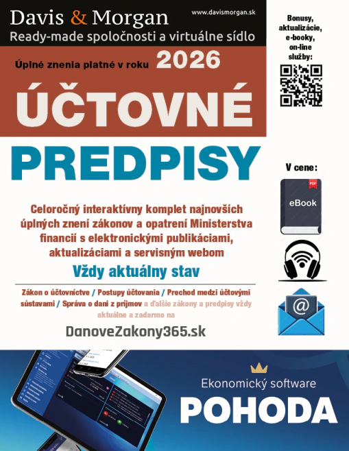 Účtovné predpisy 2026 Newsletter