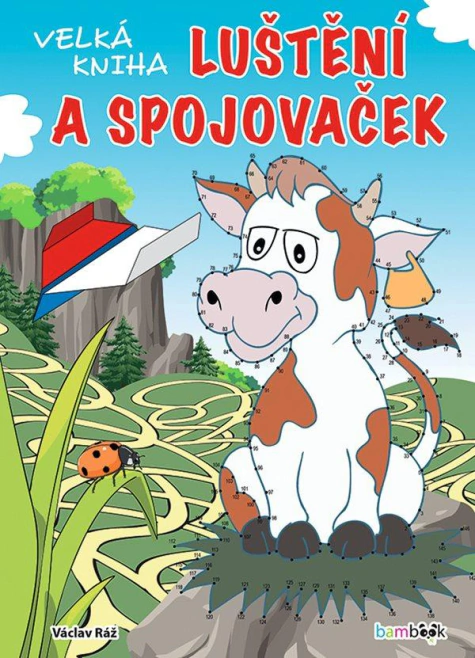 Velká kniha luštění a spojovaček Bambook