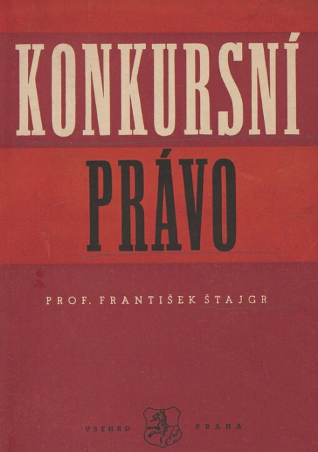 Konkursní právo Spolek československých právníků Všehrd
