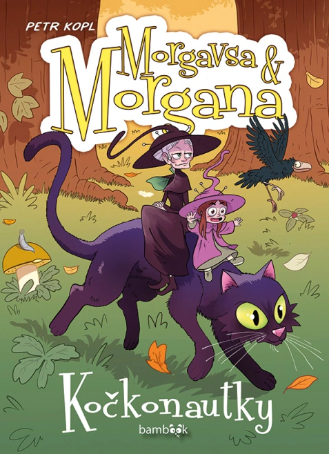 Morgavsa a Morgana - Kočkonautky Bambook Morgavsa a Morgana - Kočkonautky Bambook