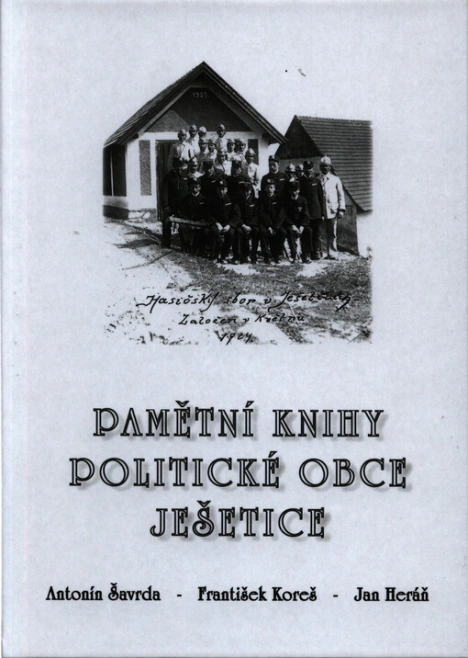 Pamětní knihy politické obce Ješetice Nová Forma