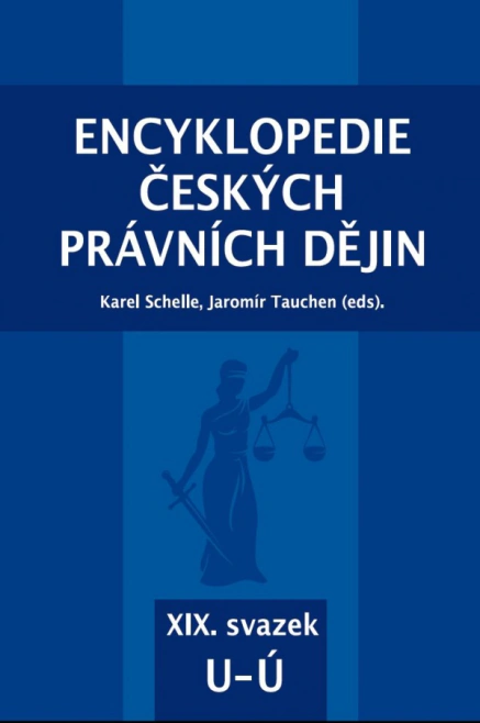 Encyklopedie českých právních dějin, XIX. svazek U – Ú Key publishing, Aleš Čeněk, s.r.o.
