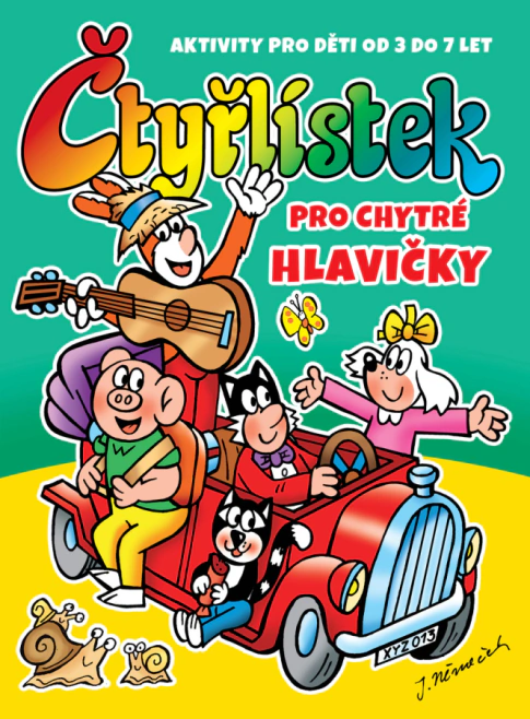 Čtyřlístek pro chytré hlavičky. Aktivity pro děti od 3 do 7 let Čtyřlístek Čtyřlístek pro chytré hlavičky. Aktivity pro děti od 3 do 7 let Čtyřlístek