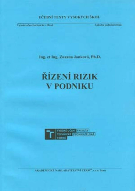 Řízení rizik v podniku Akademické nakladatelství CERM