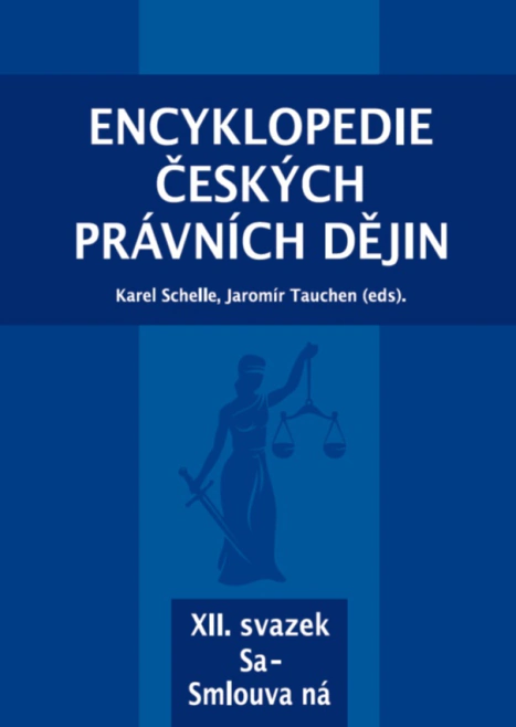 Encyklopedie českých právních dějin, XII. svazek Sa–Smlouva ná Key publishing, Aleš Čeněk, s.r.o.