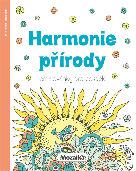 Harmonie přírody Omalovánky pro dospělé Mozaika
