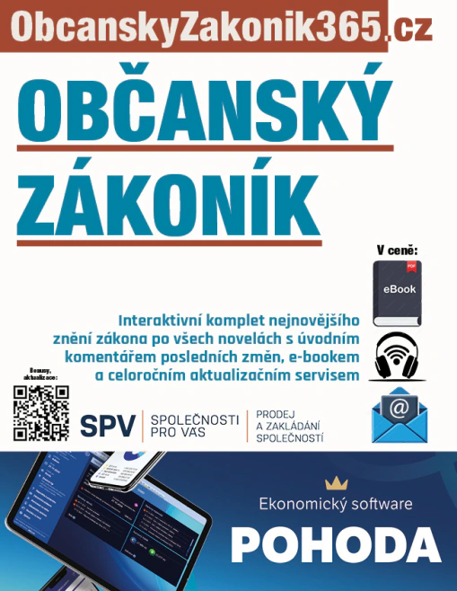 Občanský zákoník s úvodním komentářem změn Newsletter Občanský zákoník s úvodním komentářem změn Newsletter